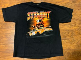 Vintage Tony Stewart 20 Nascar T - Shirt Chase Authentic Men’s Size Xl Home Depot