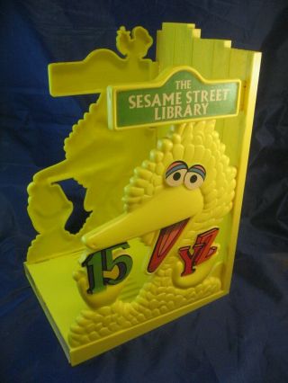 The Sesame Street Library Bookcase Vintage