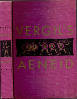 1964 Virgil Aeneid Books 1 - 6 In Latin Illustrated Ancient History
