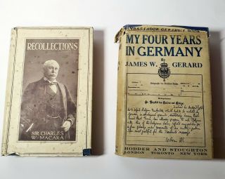 James Gerard,  My Four Years In Germany,  One Other Book