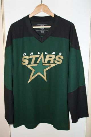 Nhl Dallas Stars 9 Mike Modano Xl Hockey Jersey Style Long Sleeve Sweater Shirt
