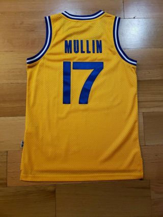 Chris Mullin Golden State Warriors Adidas NBA Throwback Swingman Jersey SZ Small 2