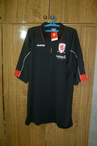 Middlesbrough Errea Training Football Zip Shirt 2007/2008/2009 Rare Men Size 5xl