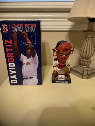 Boston Red Sox David Ortiz Jason Varitek Bobbleheads