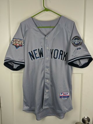 York Yankees Joe Dimaggio 5 2009 World Series Jersey Majestic Size: 50