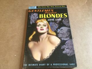Popular Library Paperback 221 Gentlemen Prefer Blondes Anita Loos
