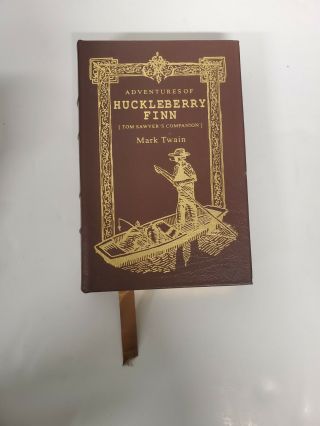 Leather Easton Press - The Adventures Of Huckleberry Finn - Mark Twain