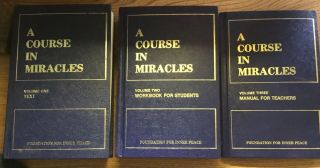 A Course In Miracles,  Foundation For Inner Peace,  7th Printing,  Sept 1980