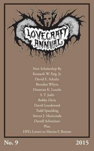 Lovecraft Annual No.  9 (2015) (english) Paperback Book