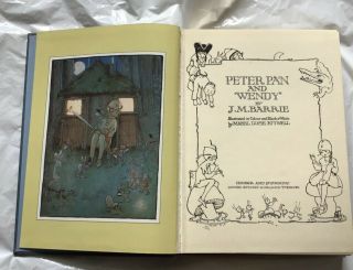 J M Barrie Peter Pan And Wendy Hardback Illustrated By Mabel Lucie Attwell 3