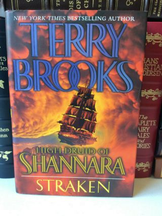 Straken By Terry Brooks - Signed,  Inscr 1st/1st - High Druid Of Shannara Book 3