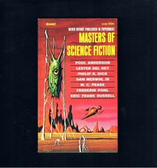 Signed Poul Anderson Masters Of Science Fiction Philip K.  Dick Ex.  Cond
