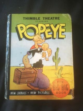 1935 Thimble Theatre Presents Popeye - The Big Book