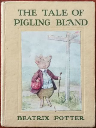 Beatrix Potter The Tale Of Pigling Bland,  Frederick Warne & Co Hardback 1950 