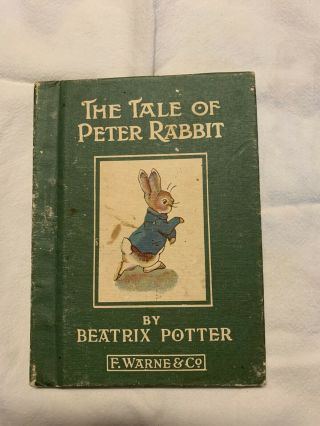 The Tale Of Peter Rabbit - Beatrix Potter - F.  Warne & Co