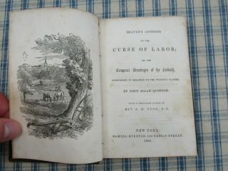 1850 Antique Book - Heaven 