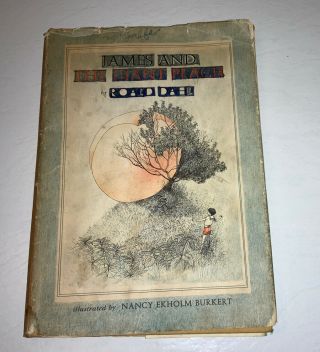 Roald Dahl James And The Giant Peach First Edition 1961 $3.  95 Price 2nd Printing