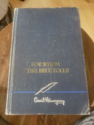 For Whom The Bell Tolls By Ernest Hemingway 1940 Vintage Hc Scribner’s Sons G27
