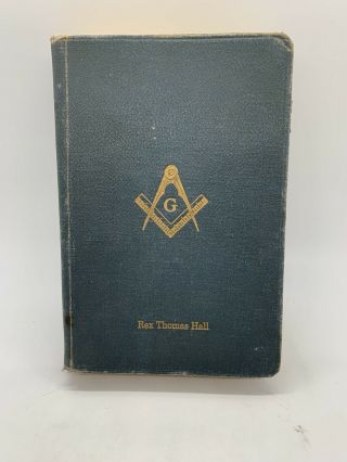 1940 Holman Antique Masonic Bible King Solomon 