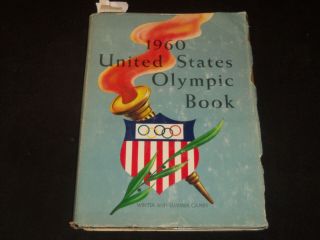 1960 United States Olympic Hardcover Book - Photos - Jc 37