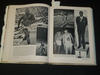1960 UNITED STATES OLYMPIC HARDCOVER BOOK - PHOTOS - JC 37 3