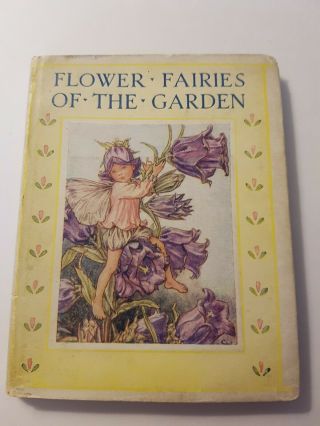 Cicely Mary Barker: Flower Fairies Of The Garden,  Dust Jacket,