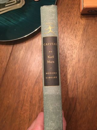 Karl Marx Capital The Communist Manifesto & Other Writings Modern Library 1932