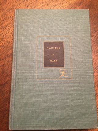 Karl Marx CAPITAL THE COMMUNIST MANIFESTO & OTHER WRITINGS Modern Library 1932 2