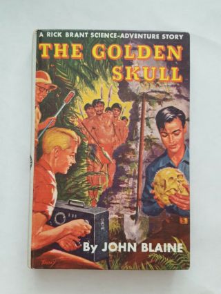 Rick Brant The Golden Skull 10 By John Blaine 1954 Hb