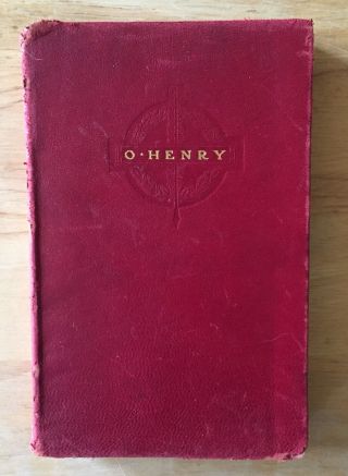 Cabbages And Kings By O Henry Red Leather Bound Hardcover Book Double Day 1915