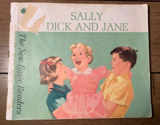 Vintage Sally Dick And Jane Basic Readers Primer 1962 Scott Foresman And Company