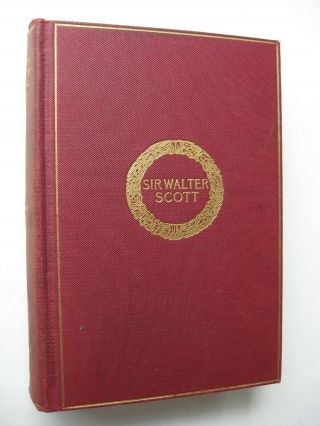 Complete Poetical Sir Walter Scott Hc 1900 Cambridge Edition Frontis - Aa1
