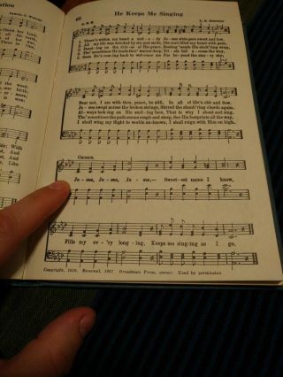 Vintage Children ' s Hymnals Set Of Two 3