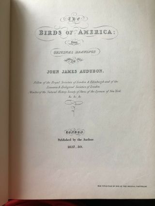 1944 John James Audubon Birds of America 3