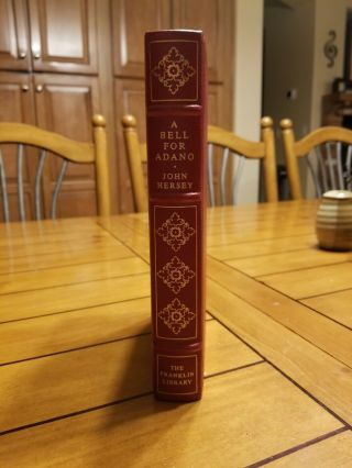 A Bell For Adano By John Hersey - Franklin Library (1978) Limited Edition
