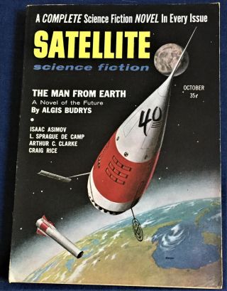 Algis Budrys Philip K Dick / Satellite Science Fiction October 1956 Volume 1