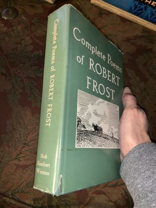 Complete Poems of Robert Frost 1963 hardcover dustjacket Holt Rinehart Winston 2