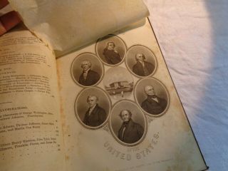 Antique Book 1876 “lives Of The Presidents Of The United States” By John S.  C.  A