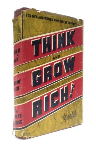 Think And Grow Rich By Napoleon Hill 1947 Edition - Ralston Society