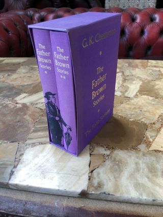The Father Brown Stories - G.  K.  Chesterton - Folio Society 1996 Box Set