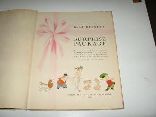 Walt Disney ' s Surprise Package - with 12 Stories - 1944 Giant Golden Book 3