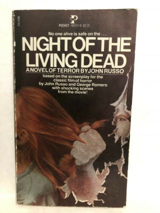 The Night Of The Living Dead By John Russo 1st Pocket Print 1981