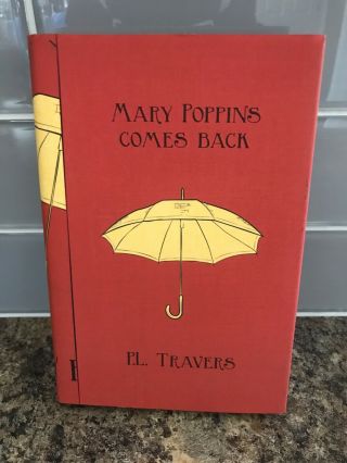Mary Poppins Comes Back Book By Pl Travers Copyright 1935,  1963