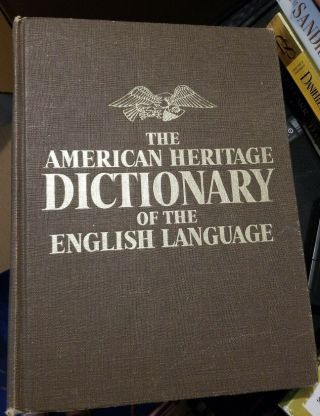 The American Heritage Dictionary Of The English Language; 1969