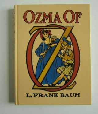 Ozma Of Oz By L.  Frank Baum,  1989 Facsimile Of First Edition Hc