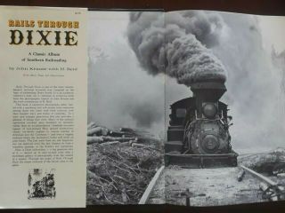 Rails Through Dixie classic Album of Southern Railroading.  Trains Krause 2