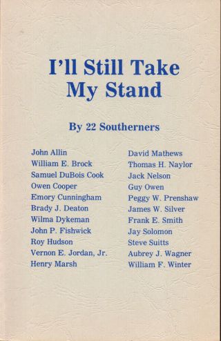 Frank E Smith,  22 Southerners / I 