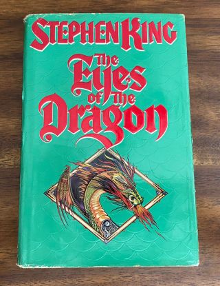 The Eyes Of The Dragon By Stephen King (1987,  Hardcover) 1st Print / Edition