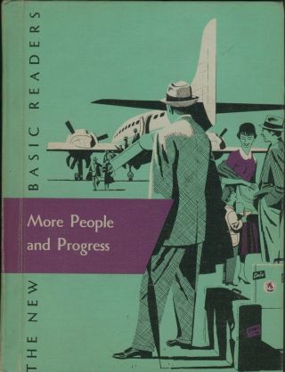 Vintage 1956 More People And Progress The Basic Readers Grade 6 Vg -