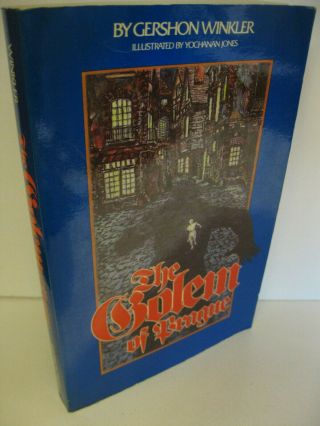The Golem Of Prague By Gershon Winkler 1980 Judaica Press Softcover Very Good